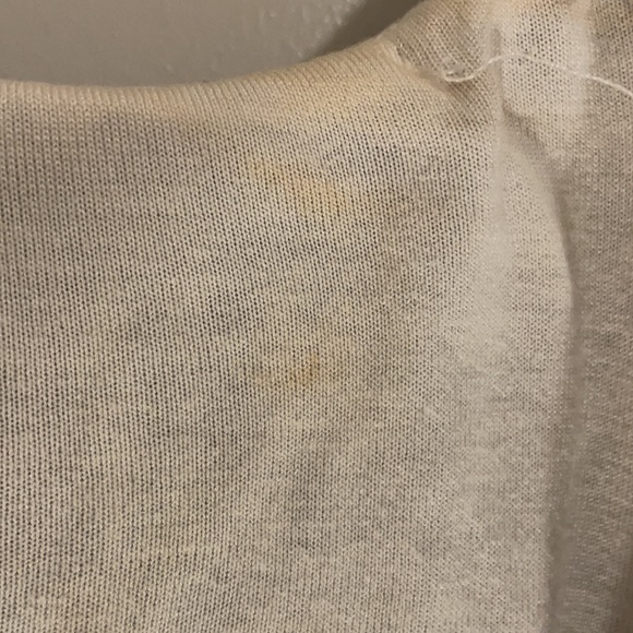 Anthropologie Vanessa Virginia  brown cream floral bow tank top- FREE w/purchase - Picture 4 of 6